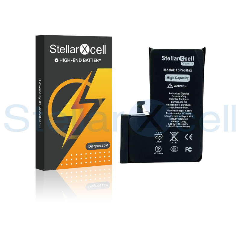 StellarXcell Diagnostic Battery For Iphone15Promax