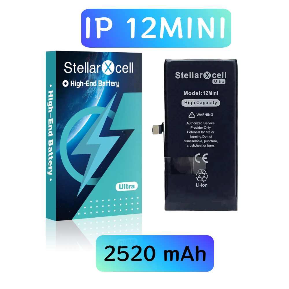 StellarXcell Ultra Akku für IPhone12Mini