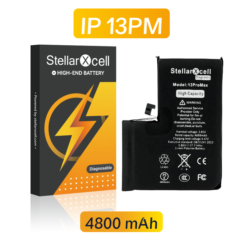 StellarXcell Diagnostic Battery For Iphone13Promax