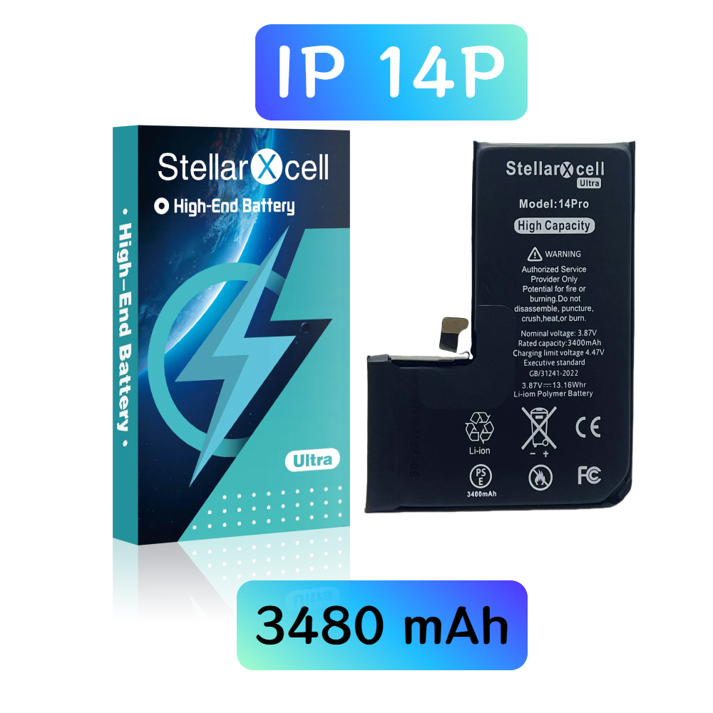 (DE)StellarXcell Ultra Battery For IPhone14Pro