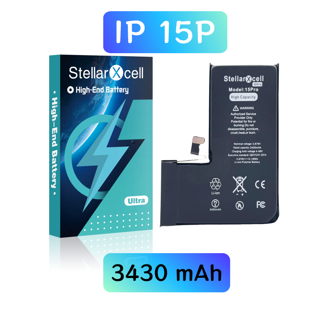 StellarXcell Ultra Battery For IPhone15Promax