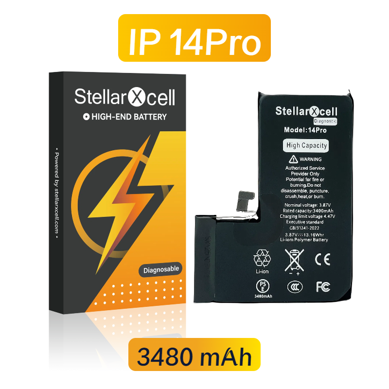 StellarXcell Diagnostic Battery For Iphone14Pro