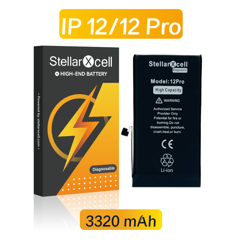 StellarXcell Diagnostic Battery For Iphone12/12Pro