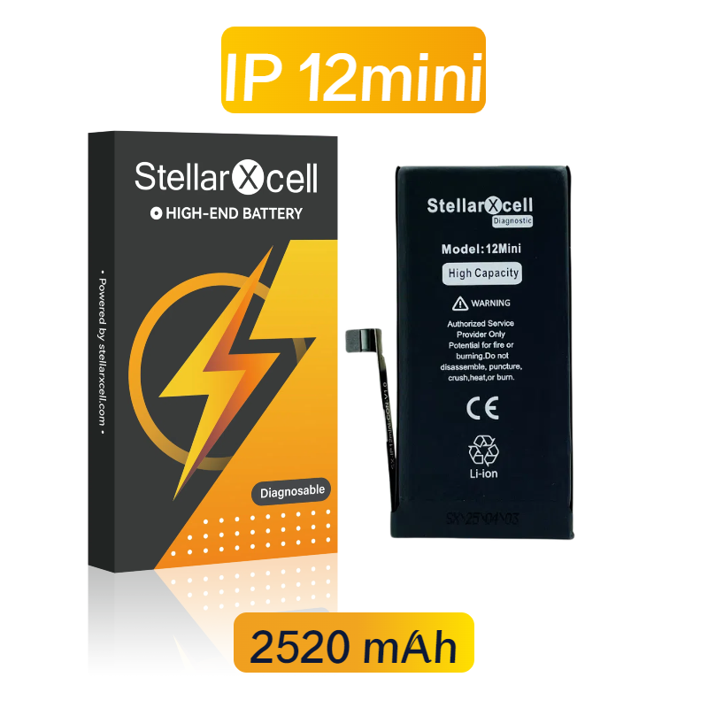 StellarXcell Diagnostic Battery For Iphone12Mini
