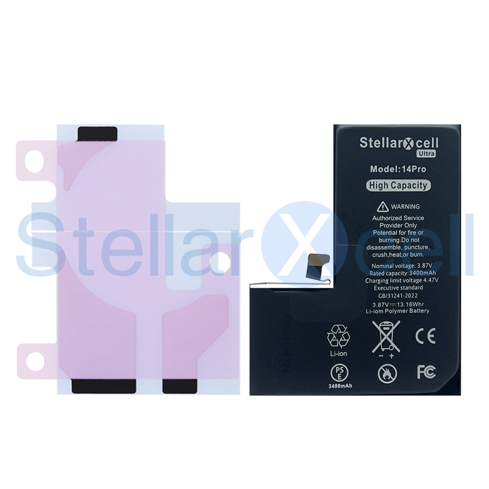 (DE)StellarXcell Ultra Battery For IPhone14Pro