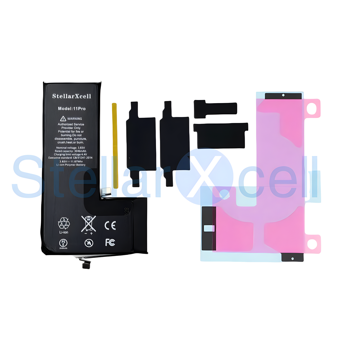 Batería de decodificación StellarX para iPhone11Pro