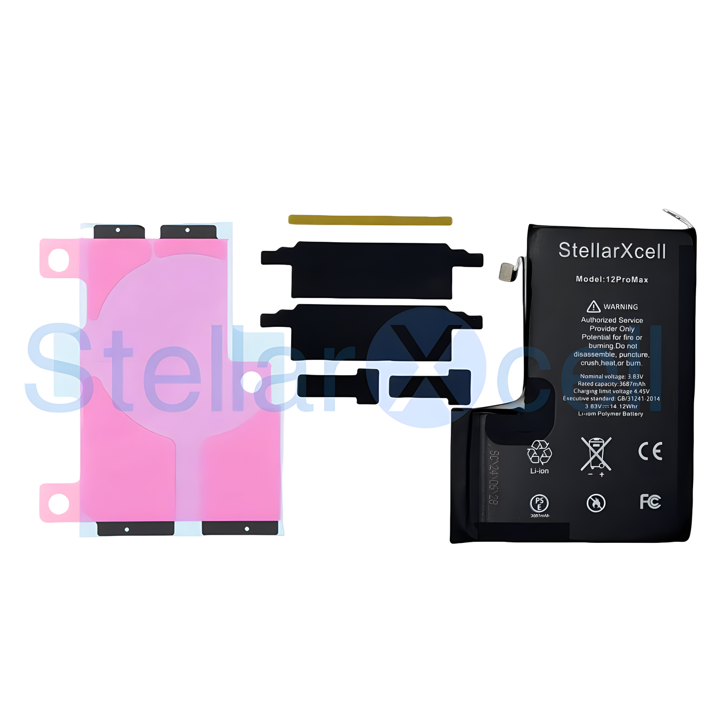 Batería de decodificación StellarX para iPhone12Promax