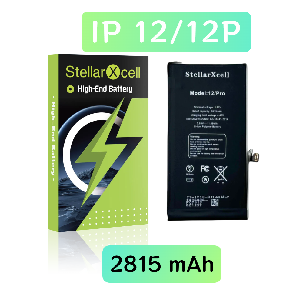 Batería de decodificación StellarX para iPhone12/12Pro