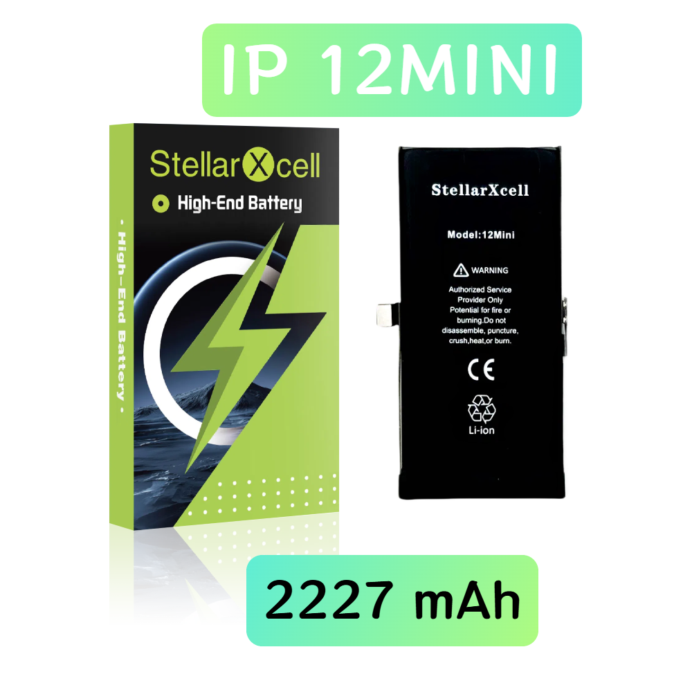 Batería de decodificación StellarX para iPhone12Mini