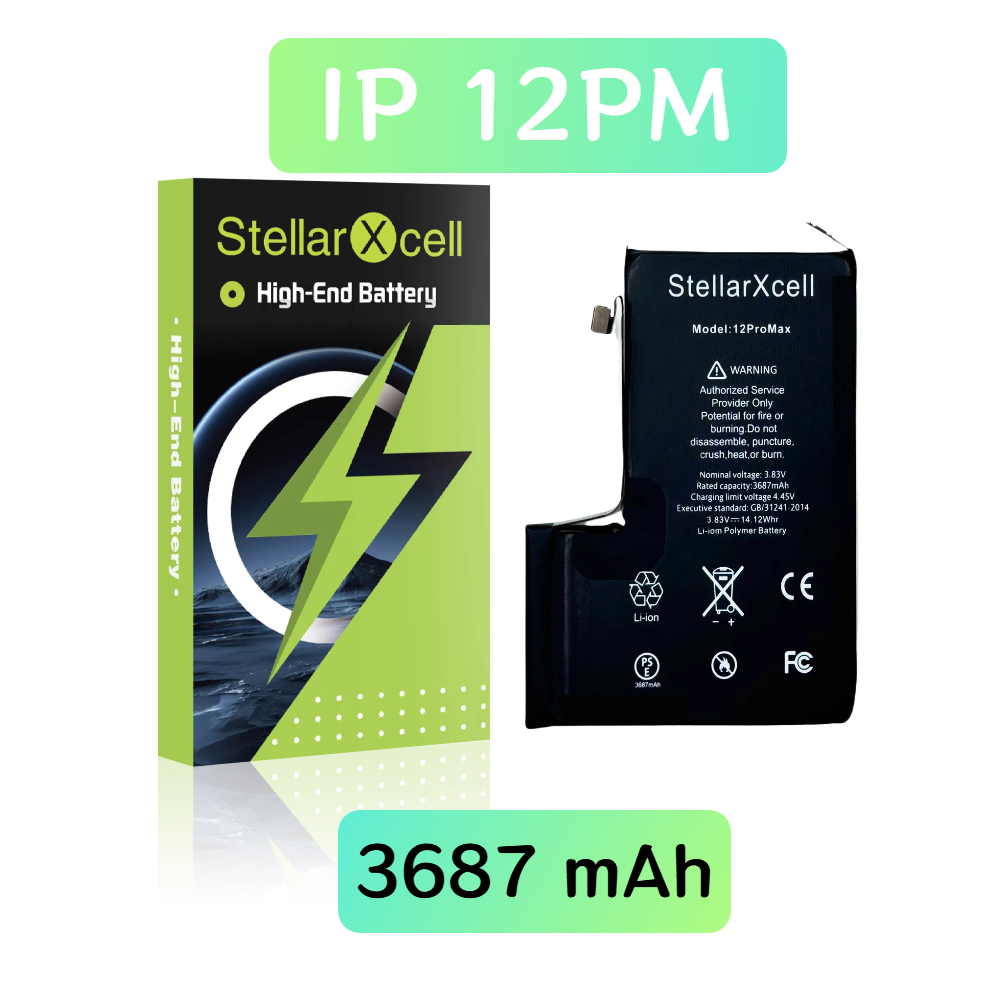 Batería de decodificación StellarX para iPhone12Promax